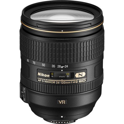ニコン レンズ AF-S 24-120mm f4 G ED VR Lente NIKON AF-S Nikkor 24-120mm f/4G ED VR (Lente do Kit) [sem