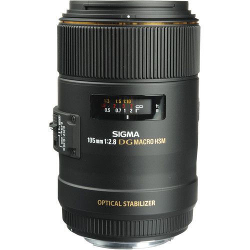 Lente SIGMA 105mm f/2.8 EX DG OS HSM MACRO para CANON - Loja Lente SIGMA 105mm f/2.8 EX DG OS HSM MACRO para CANON - Loja