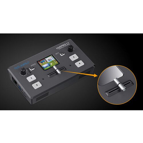 Mesa de Vídeo Switcher FeelWorld LivePro L1 V1 - Loja dos Marios