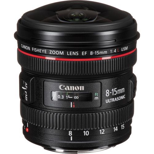 Canon EF 8-15mm f/4L Fisheye USM 美品！ Lente CANON EF 8-15mm f/4L Fisheye USM - Loja dos Marios