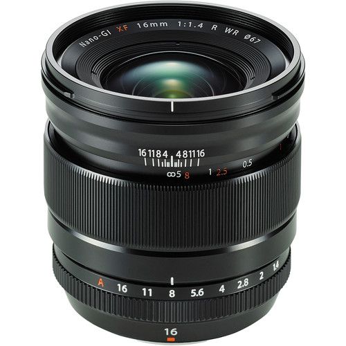 FUJI① Lente FUJIFILM XF 16mm f/1.4 R WR - Loja dos Marios - Equipamentos