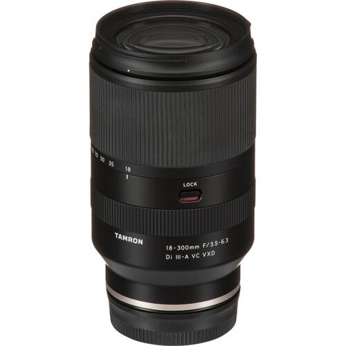 Lente TAMRON 18-300mm f/3.5-6.3 Di III-A VC VXD para SONY APS-C
