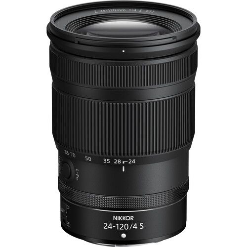 Lente Nikon NIKKOR Z 24-120mm f/4 S (Lente do kit) [sem caixa