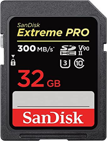 Cartão de Memória SD SANDISK 32 GB Extreme PRO V90 (W:260 R:300 MB/s) -  Loja dos Marios