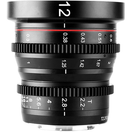 Lente MEIKE Cine 12mm T2.2 (MFT Micro 4/3 mount) - Loja dos Marios
