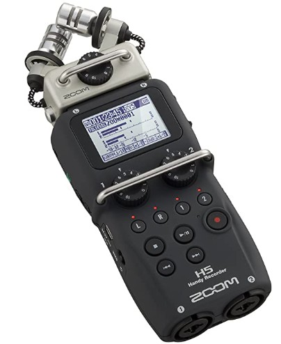 ZOOM H5 Handy Recorder 本体 Gravador de Áudio ZOOM H5 - Loja dos Marios - Equipamentos de Foto