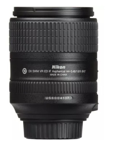 Lente NIKON DX Nikkor 18-300mm f/3.5 6.3 G ED VR - Loja dos Marios