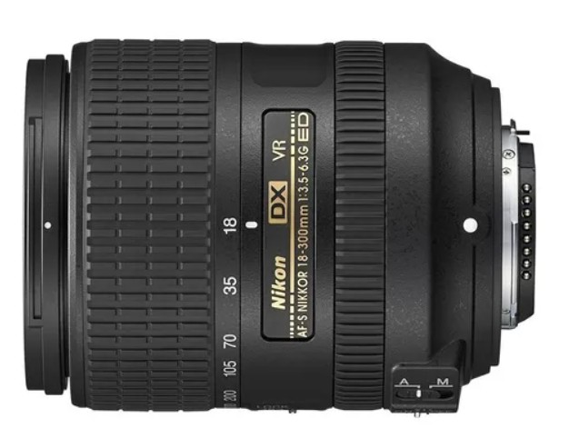 レンズ(ズーム) AF-S DX NIKKOR 18-300mm f/3.5-5.6G ED VR Lente NIKON DX Nikkor 18-300mm f/3.5 6.3 G ED VR - Loja dos Marios