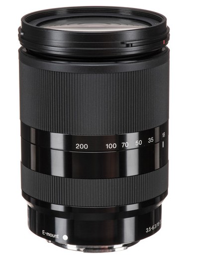 Lente SONY E 18-200mm LE f/3.5 6-3 OSS LE - Loja dos Marios
