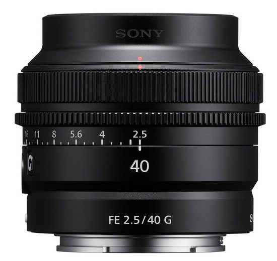 Lente SONY FE 40mm f/2.5 G - Loja dos Marios - Equipamentos de