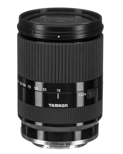 Lente TAMRON 18-200mm f/3.5 6-3 DI III VC para SONY - Loja