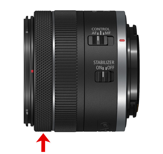 Lente CANON RF 24-50mm f/4.5-6.3 IS STM (Lente do Kit) [sem caixa