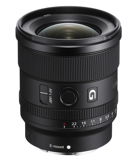 Lente SONY FE 20mm f/1.8 G - Loja dos Marios - Equipamentos de