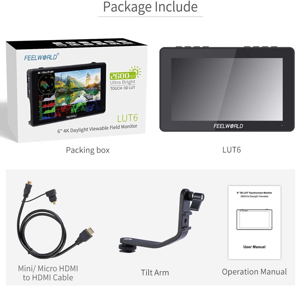 Monitor FeelWorld LUT6 6