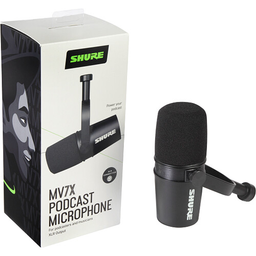 【美品】SHURE MV7 PODCAST MICROPHONE Shure MV7+-K-BNDL : Amazon.com.br: Instrumentos Musicais