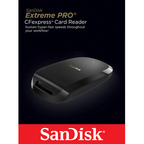 Leitor de Cartão SANDISK CFExpress Type B (USB 3.1) - Loja dos