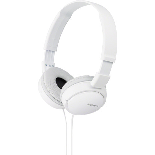 Fone de ouvido Sony MDR-ZX110 (White) On-Ear com fio - Loja dos