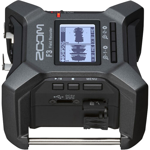 Gravador de Áudio ZOOM F3 Field Recorder (2 Inputs) - Loja dos