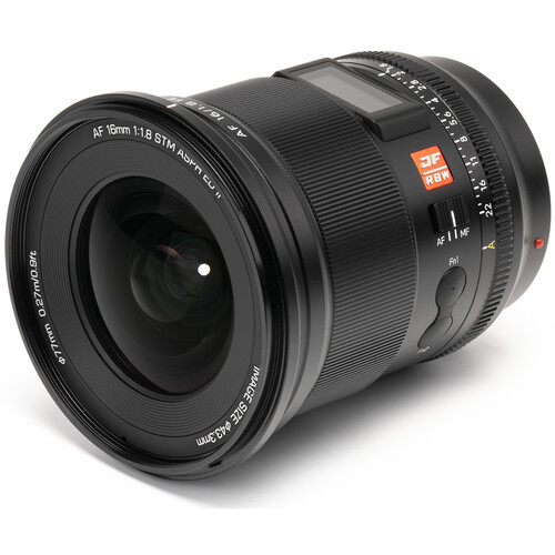Lente VILTROX 16mm f/1.8 AF para Sony FE - Loja dos Marios