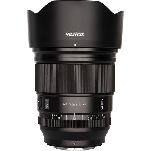 Lente VILTROX 75mm f/1.2 AF para FUJIFILM X - Loja dos Marios