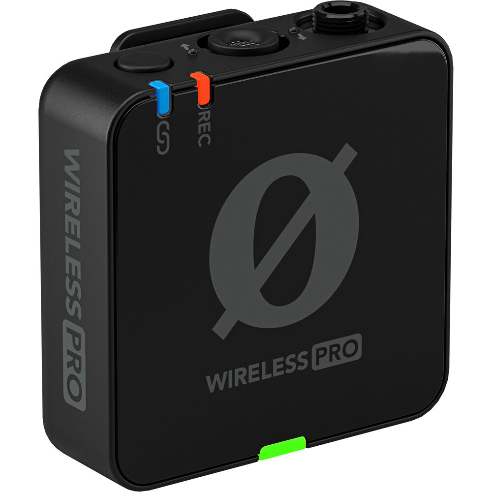 Microfone de lapela sem fio RODE Wireless PRO (com gravador para 2
