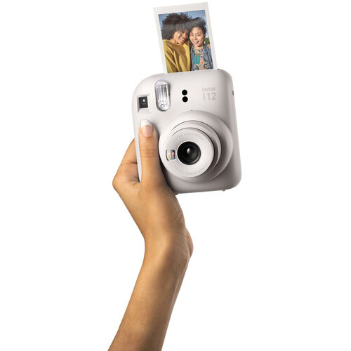 Câmera Fujifilm Instax Mini 12 Clay White - Loja dos Marios