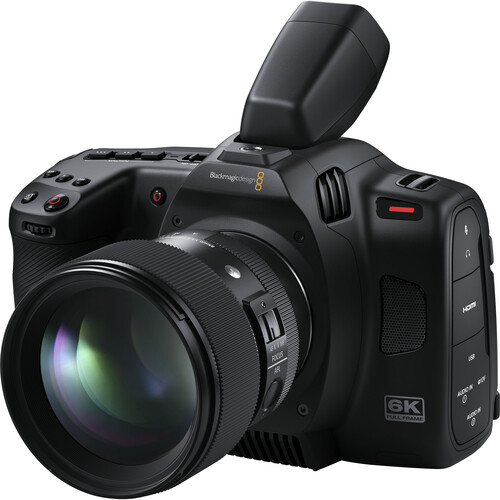 レイ　Blackmagic Design 6K pro &SIGMA Câmera Pocket 6K Pro Blackmagic Design - Seegma PRO