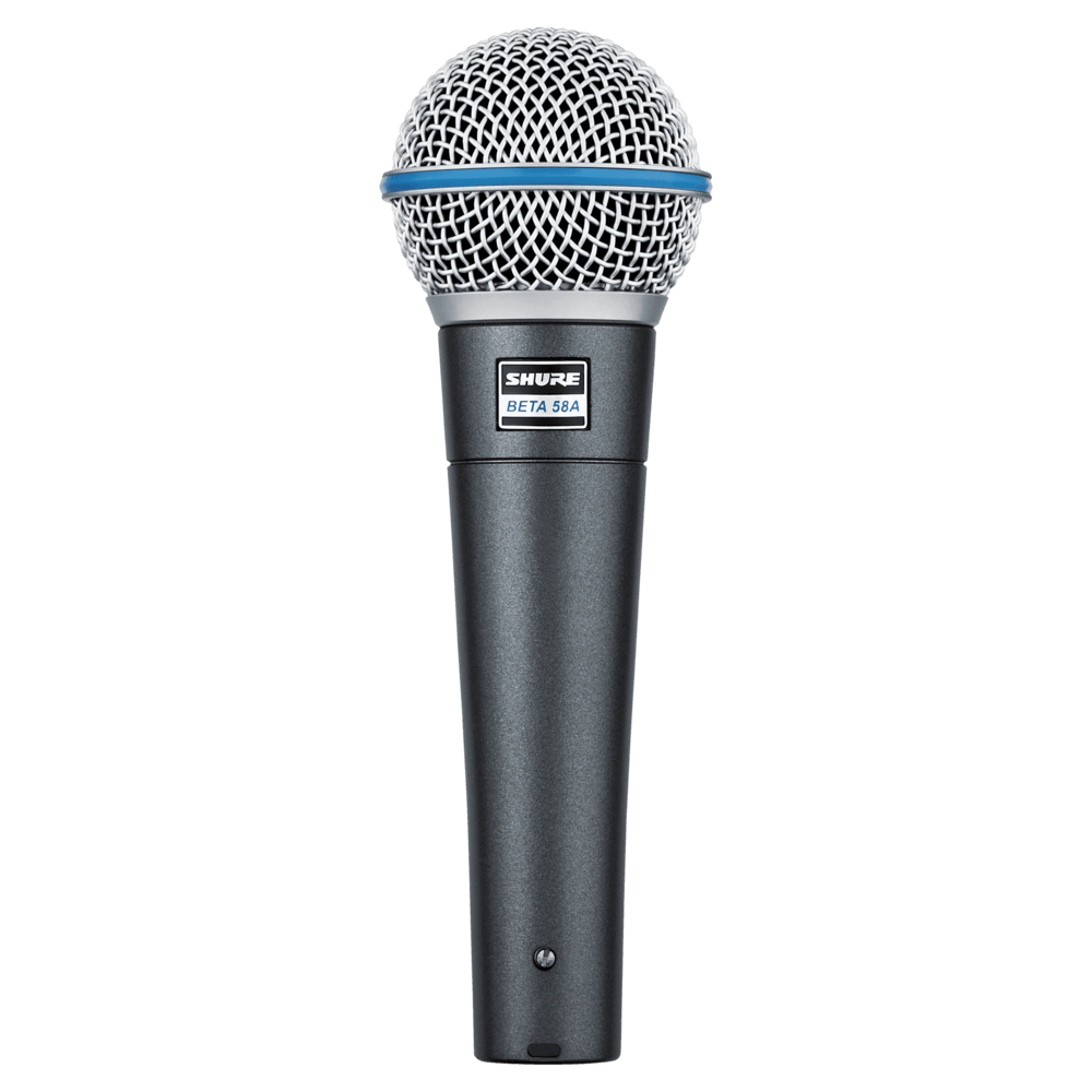 SHURE Beta 58A (Microfone Dinâmico Profissional) - Loja dos Marios