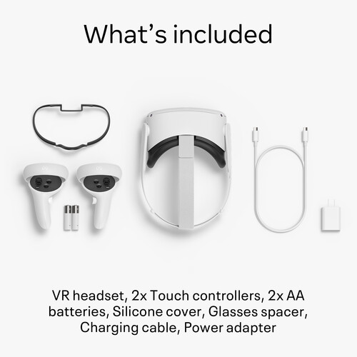 Meta Quest 2 Advanced All-in-One VR Headset (Óculos de