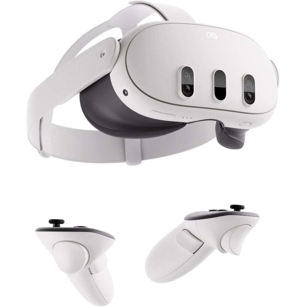 Meta Quest 3 VR Headset (128GB) - Loja dos Marios - Equipamentos