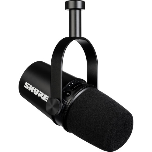 SHURE MV7 (Microfone Podcast XLR e USB) - Loja dos Marios