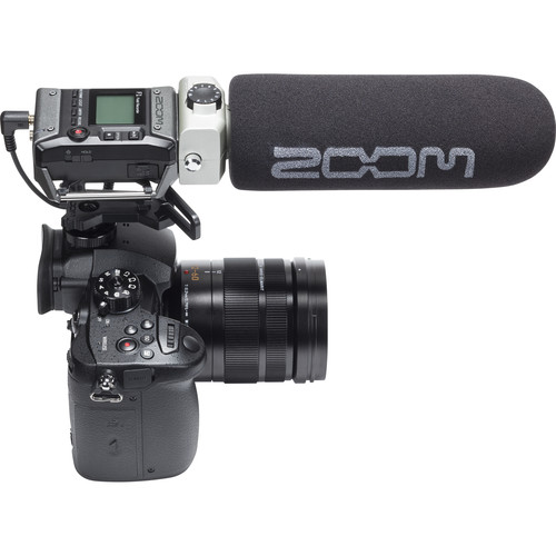 Gravador de Áudio ZOOM F1-SP Field Recorder (2 inputs) com