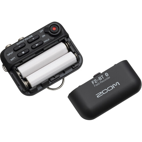 Gravador de Áudio ZOOM F2-BT Ultracompact Field Recorder com