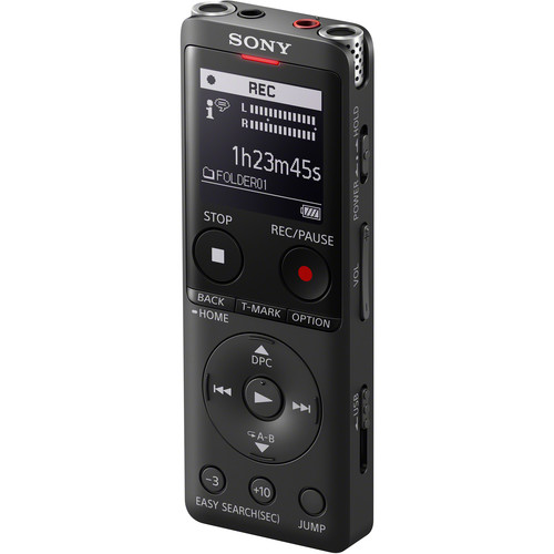その他 SONY ICD-UX570F(B) Gravador de Áudio SONY ICD-UX570 Black - Loja dos Marios
