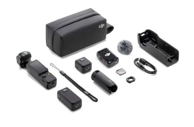DJI Pocket3 creator combo おまけ多数 Câmera DJI Osmo Pocket 3 Creator Combo | Compacta, Estabilizada e
