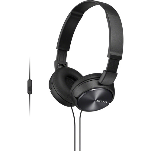 Fone de ouvido Sony MDR-ZX310AP On-Ear com Fio e com Microfone