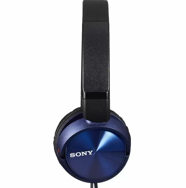 Fone de ouvido Sony MDR-ZX310AP On-Ear com Fio (Blue) - Loja dos