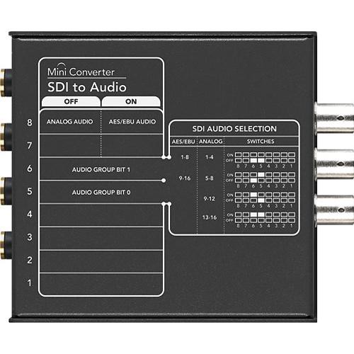 Blackmagic Design SDI to Audio Mini Converter - Loja dos Marios