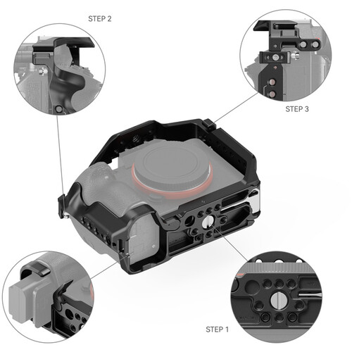 SmallRig 2087D Cage para Sony A7RIII A7M3 e A7III - Loja dos