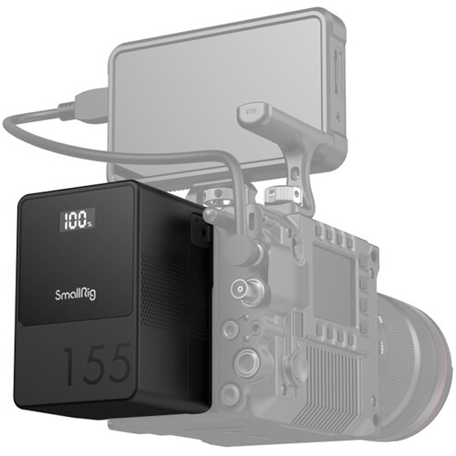 【新品に近い】SmallRig ミニVマウントバッテリー VB155 SmallRig 3581 VB155 Mini V-Mount Battery (155Wh) - Loja dos Marios