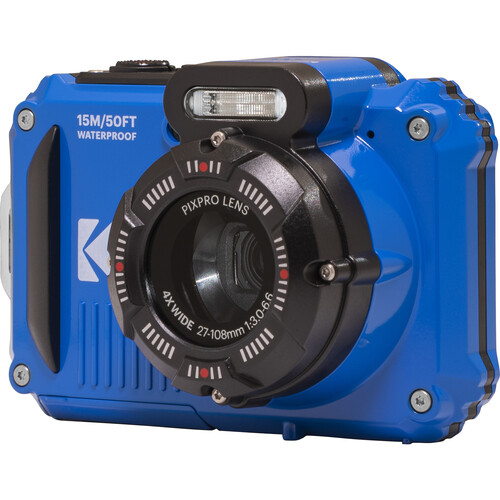KODAK PIXPRO WPZ2【中古稼働品】 Câmera digital Kodak PIXPRO WPZ2 (Blue) - Loja dos Marios