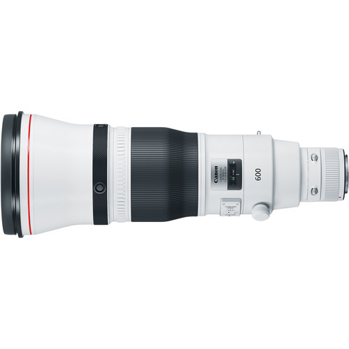 Canon EF 600mm f/4L IS III USM — vista complementar