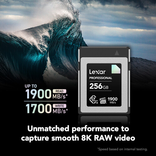 Cartão de Memória SD LEXAR 256GB CFexpress Type B DIAMOND - Loja