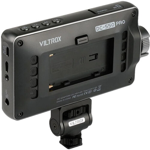 VILTROX DC-550 ポータブルLCDモニター VILTROX DC-550 Monitor de campo da câmara ecrã tátil 1200 Nits 3D