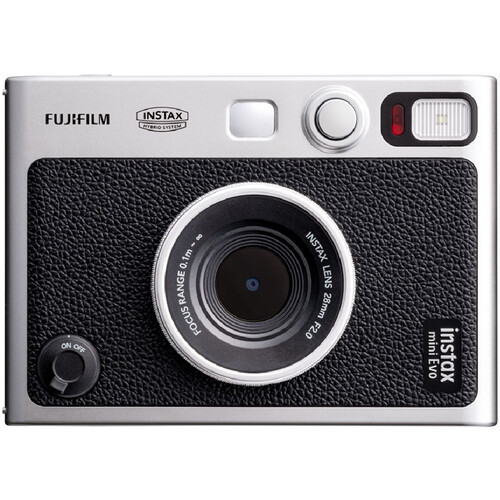 FUJIFILM INSTAX mini EVO ブラック Câmera instantânea híbrida FUJIFILM INSTAX MINI EVO (preta) - Loja