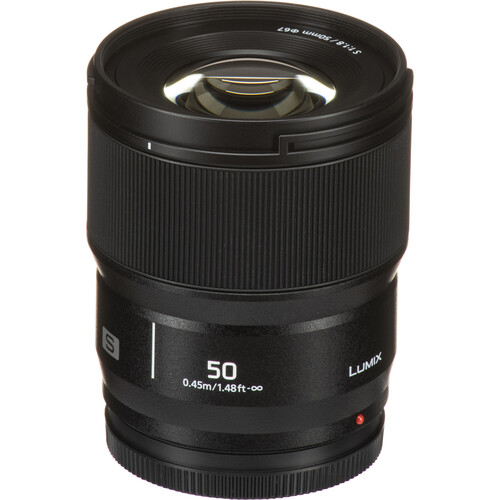 Lumix S 50mm F1.8 Lマウント Camera Lens Panasonic Lumix S Series 50mm F1.8 L-mount Black