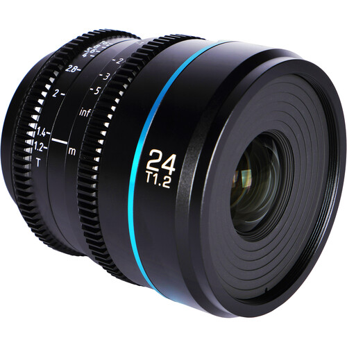 Lente SIRUI Night Walker 24mm T1.2 S35 Cine para Sony E (Black