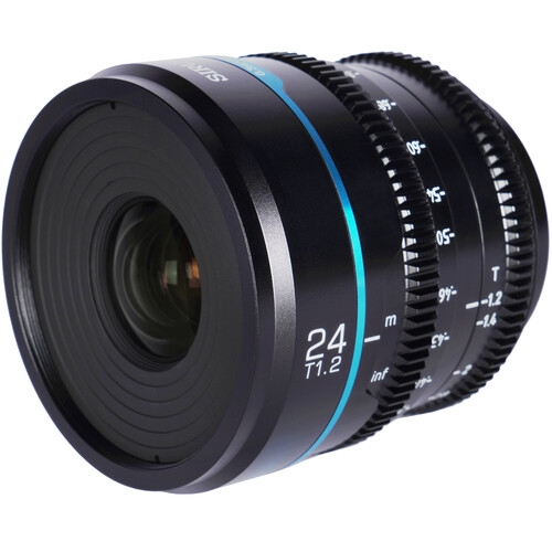 Lente SIRUI Night Walker 24mm T1.2 S35 Cine para Sony E (Black