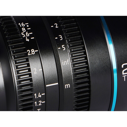 Lente SIRUI Night Walker 24mm T1.2 S35 Cine para Sony E (Black