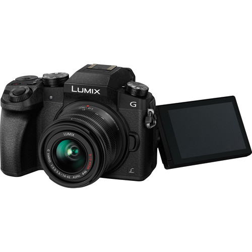 Câmera Panasonic Lumix G7 + 14-42mm (Black) - Loja dos Marios
